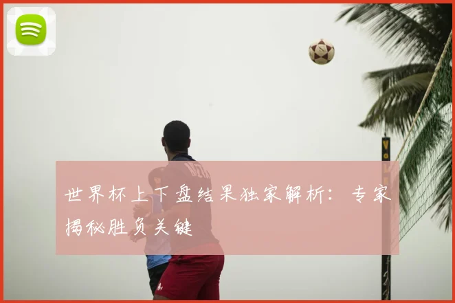 世界杯上下盘结果独家解析:专家揭秘胜负关键