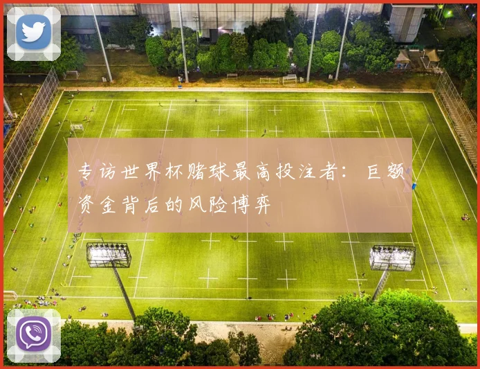 专访世界杯赌球最高投注者：巨额资金背后的风险博弈